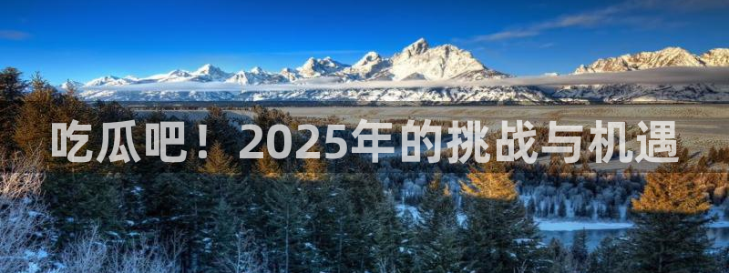 51cg热门大瓜今日吃瓜：吃瓜吧！2025年的挑战与机遇